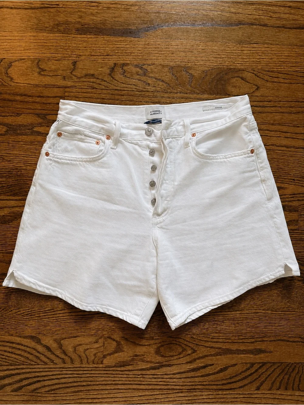 Citizens of Humanity Marlow Long Vintage Shorts – Polish – Size 28